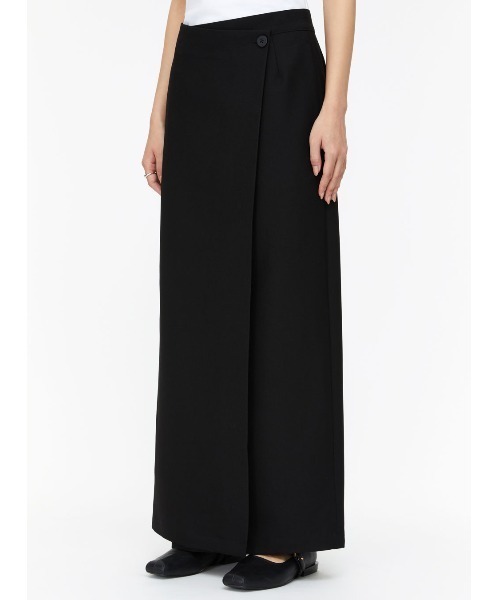 新品 Studio doe スカート Studio Doe スカート Three-dimensional layered slit skirt