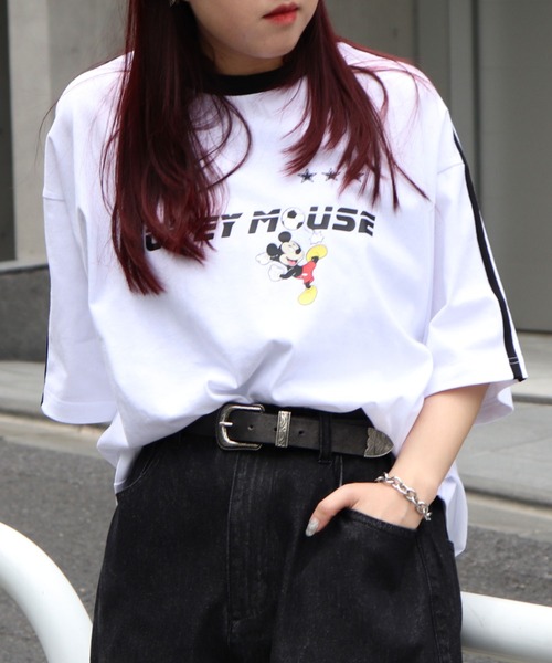 Disney（ディズニー） tシャツ 25SS Disney ユニフォームライク