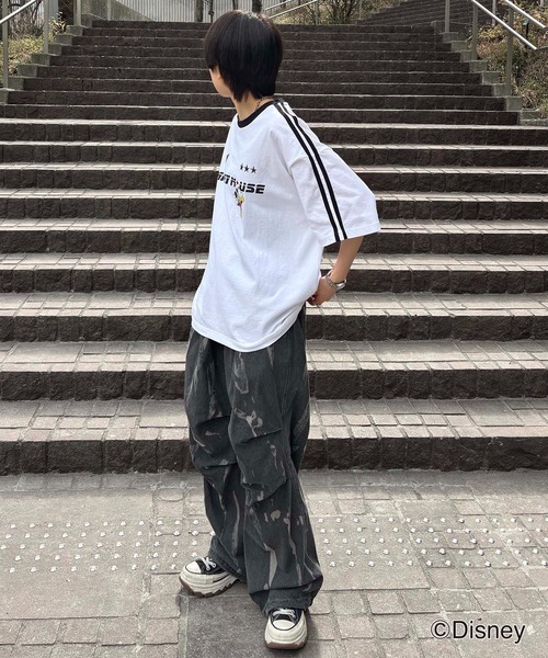 Disney（ディズニー） tシャツ 25SS Disney ユニフォームライク