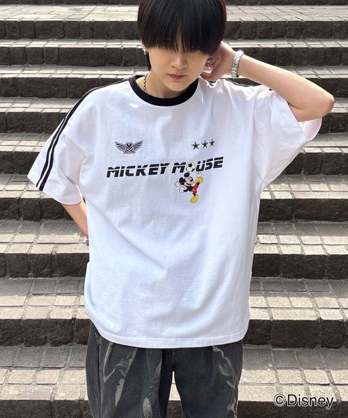 Disney（ディズニー） tシャツ 25SS Disney ユニフォームライク