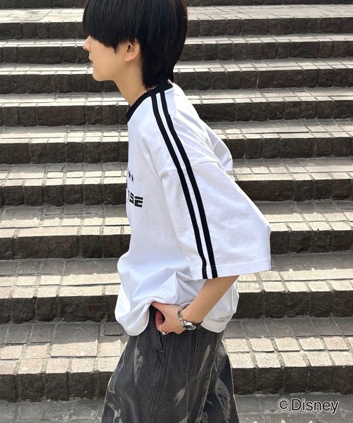 Disney（ディズニー） tシャツ 25SS Disney ユニフォームライク
