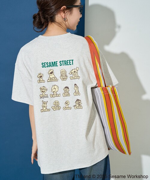 tシャツ SESAME STREET/セサミストリート 別注 T PRINT LST レディース SESAME STREET/セサミストリート 別注 T PRINT LST（Tシャツ