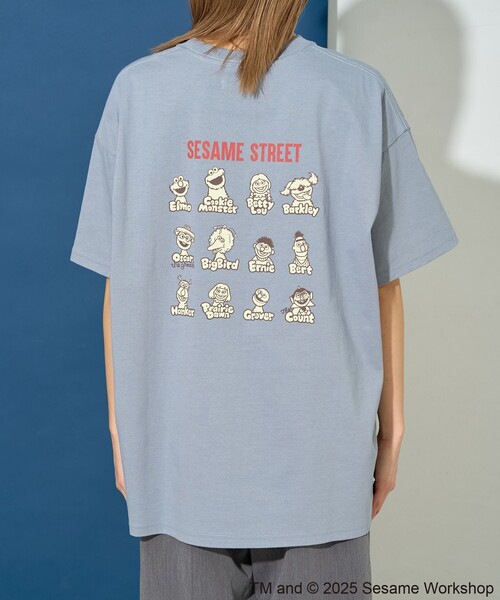 tシャツ SESAME STREET/セサミストリート 別注 T PRINT LST レディース SESAME STREET/セサミストリート 別注 T PRINT LST（Tシャツ