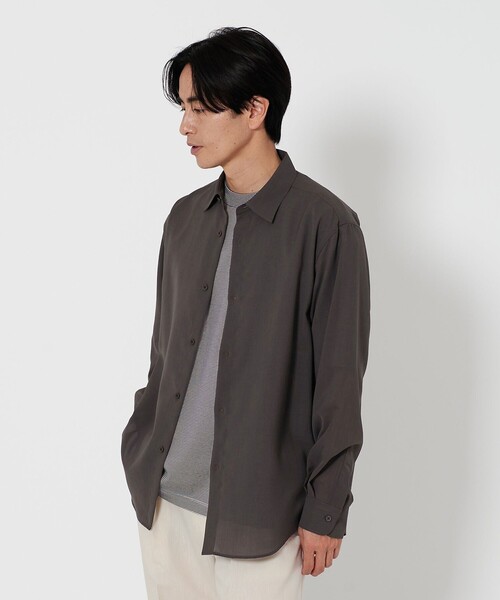 【新品未使用】B&Y ユナイテッドアローズ トリクシオン シアーシャツ　xl BEAUTY＆YOUTH UNITED ARROWS シャツ トリクシオン シアー