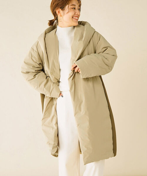 NOLLEY'S（ノーリーズ） ダウンコート FREE ベージュ レディース