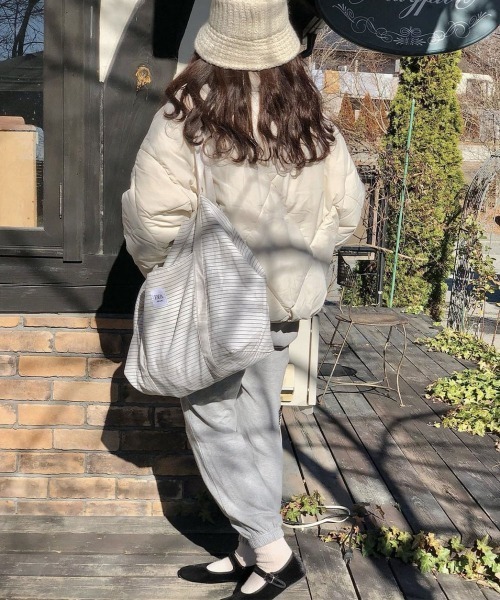 「andme」 ブルゾン M アイボリー レディース_画像3