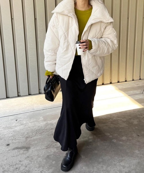 「andme」 ブルゾン M アイボリー レディース_画像8