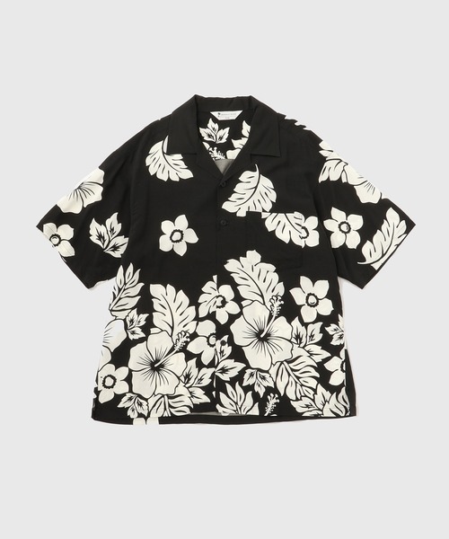 ADAM ET ROPE' シャツ 「BLACK＆WHITE」ボックスシルエット
