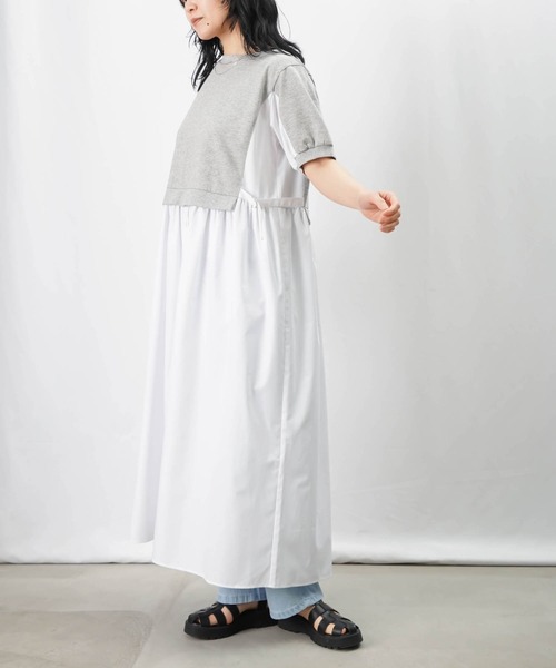 LADY LUCK LUCA ワンピース LC/LLL Tシャツドッキングワンピース