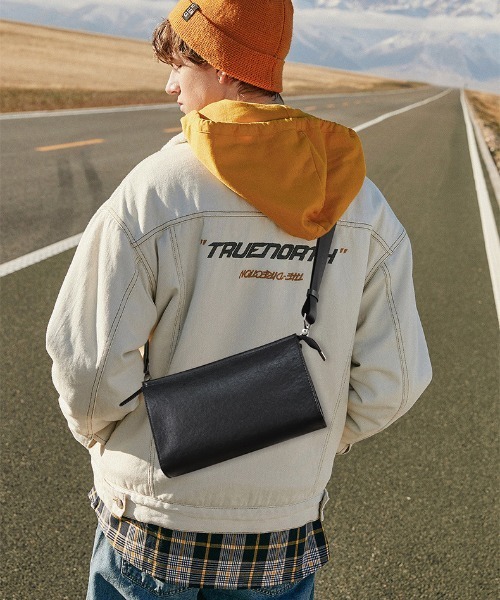 クラッチバッグ 「 NiiNa homme / ニーナオム 」高品質牛革 2way