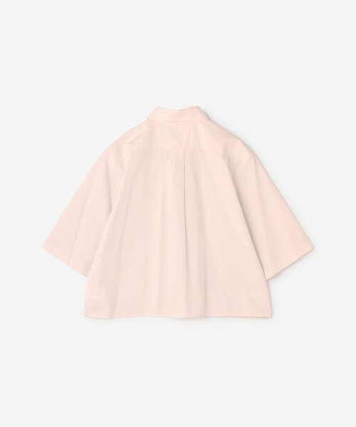 ブラウス シャツ Gymphlex | ショート ボタンダウン半袖シャツ SOLID WOMEN レディース Bshop｜Gymphlex | ショート ボタンダウン半袖シャツ STRIPE