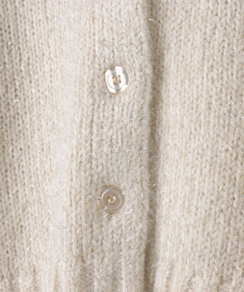 「ketty」 ニットカーディガン M ベージュ レディース_画像4