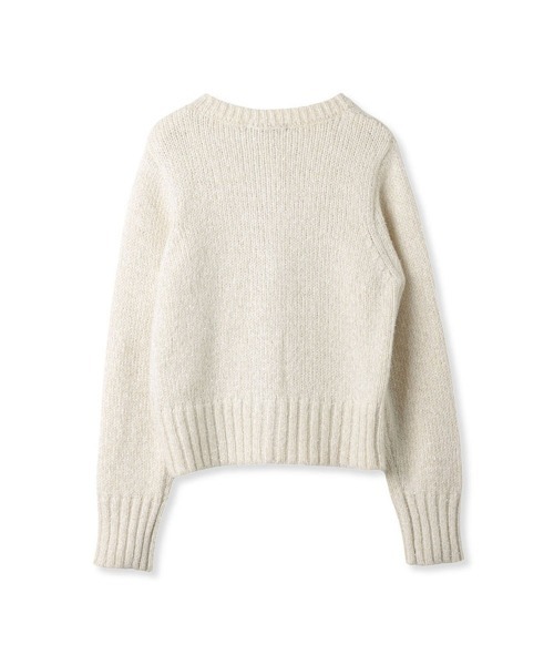 「ketty」 ニットカーディガン M ベージュ レディース_画像5