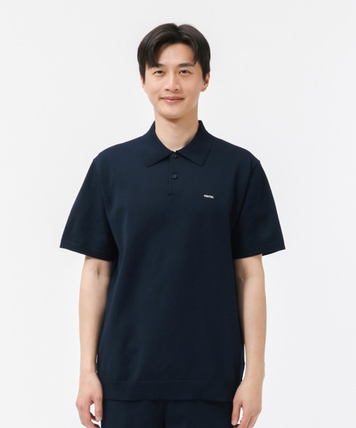 TENTIAL ポロシャツ MIGARU Light Knit Short Sleeve Polo Shirt