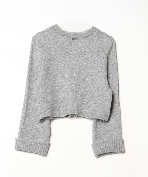 「Rady」 ニットカーディガン M グレー レディース_画像2