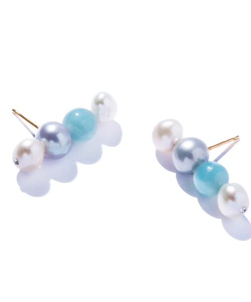 les bonbon（ルボンボン） ピアス 「les bonbon」playfully pearl stud