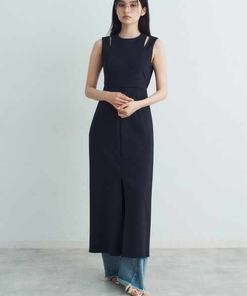 CODE A ワンピース slit jersey dress : ZOZOTOWN Yahoo!店 - 通販
