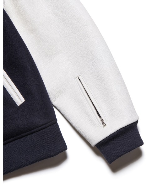 SOPHNET.（ソフネット） スタジャン MELTON LAMBSWOOL VARSITY JACKET