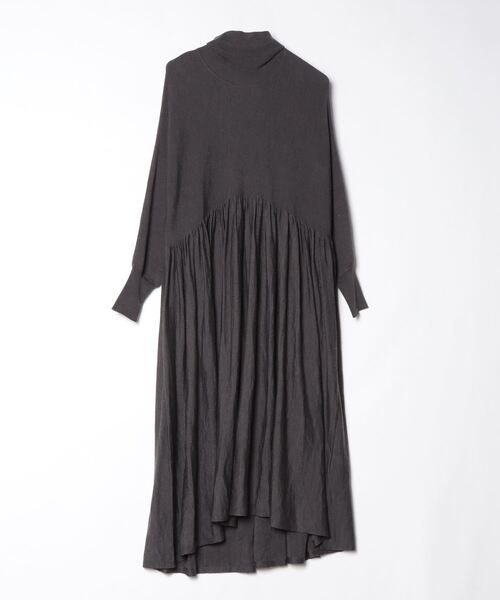 Curensology」 ニットワンピース FREE ブラック レディース WEB限定