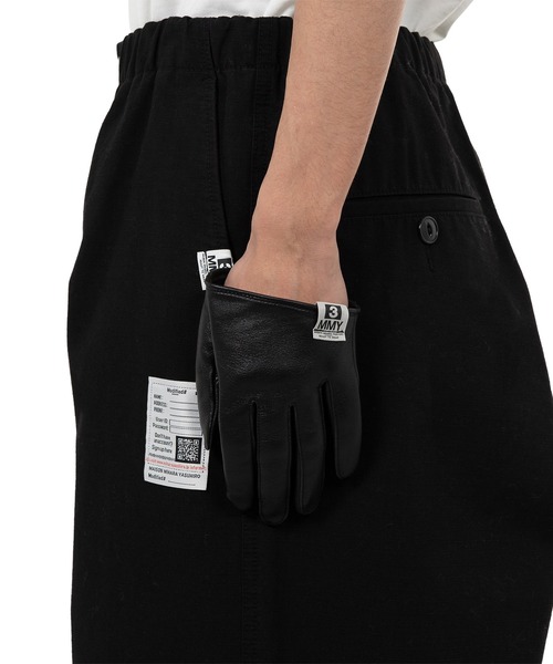 MAISON MIHARA YASUHIRO（メゾン ミハラヤスヒロ） 手袋 Leather Glove