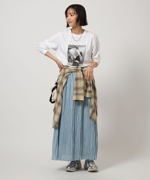 green label relaxing（グリーンレーベルリラクシング） スカート