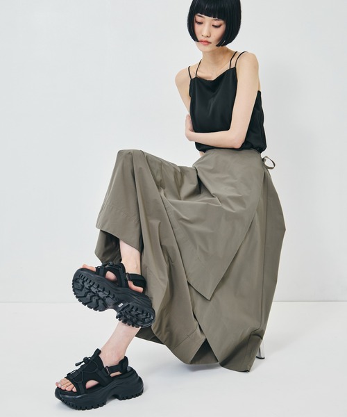 STUDIOUS（ステュディオス） 厚底 スポーツサンダル サンダル