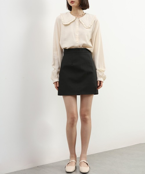 「MAISON DE THERESE」 長(zhǎng)袖ブラウス LARGE ブラック レディース