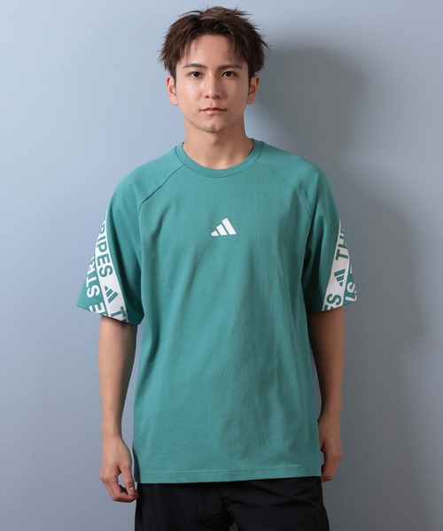 adidas tシャツ adidas/アディダス 半袖Tシャツ ブランドロゴ