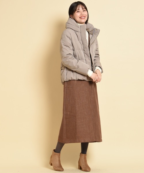 「INTERPLANET」 サロペットスカート FREE グレイッシュベージュ レディース_画像9