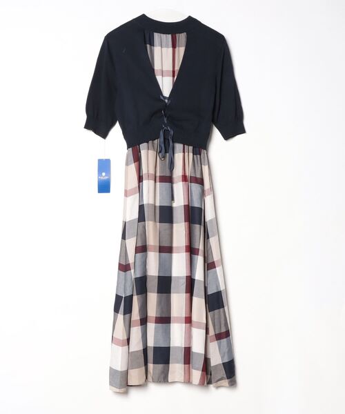 BURBERRY BLUE LABEL】ドッキングワンピース 【公式通販】