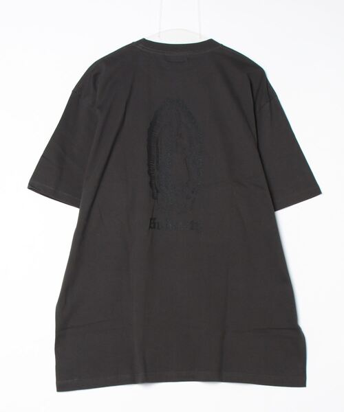 「Subciety」 半袖Tシャツ LARGE ブラック×ゴールド メンズ