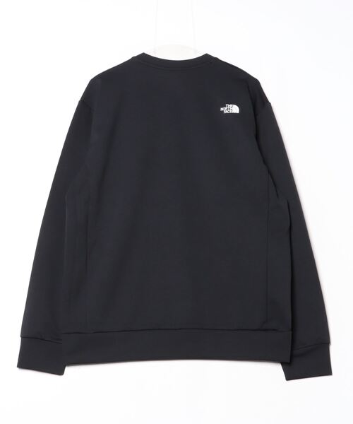 ☆(美品)THE NORTH FACE 長袖カットソー 黒/グレーM THE NORTH FACE 「THE FACE」 長袖Tシャツ M ダークグレー