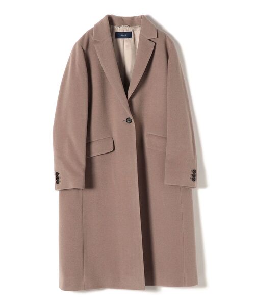 SHIPS（シップス） チェスターコート 38 ピンク レディース : ZOZOTOWN