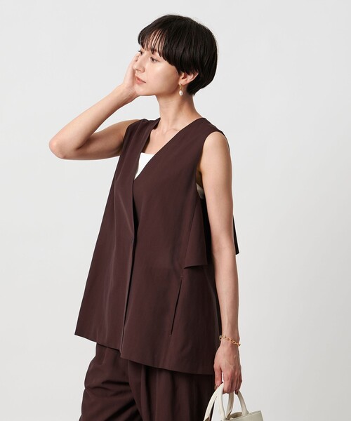 UNITED ARROWS（ユナイテッドアローズ） ベスト ジレ シアー バック