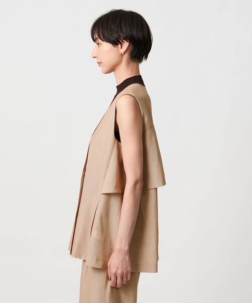 UNITED ARROWS（ユナイテッドアローズ） ベスト ジレ シアー バック