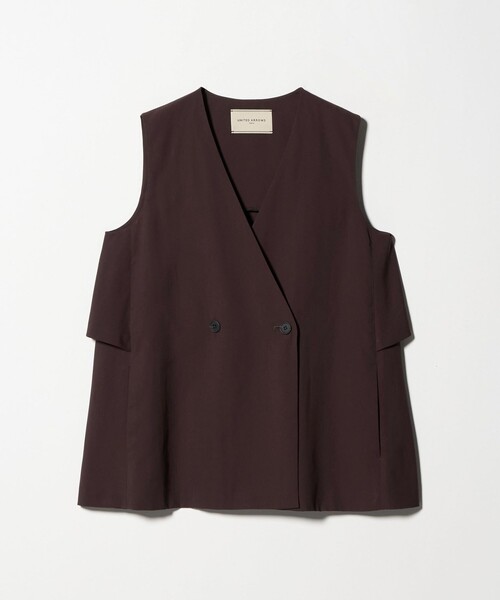 UNITED ARROWS（ユナイテッドアローズ） ベスト ジレ シアー バック