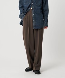 H ビューティー&ユース ストレートワイドパンツ　ワークパンツ エイチ ビューティー＆ユースのワイドパンツの商品一覧｜ユナイテッド