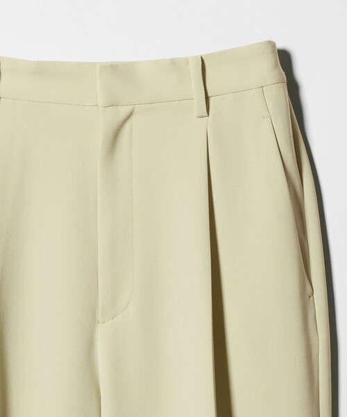 BEAUTY＆YOUTH UNITED ARROWS パンツ タックワイドストレートパンツ