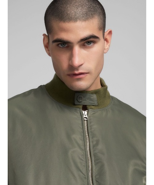 REPLAY（リプレイ） 革ジャン ライダース リサイクルナイロンライダー