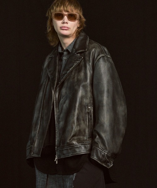 MAISON SPECIAL 革ジャン ライダース 「UNISEX」Sheep Leather