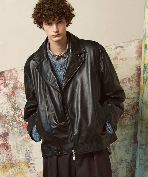 MAISON SPECIAL 革ジャン ライダース 「UNISEX」Sheep Leather