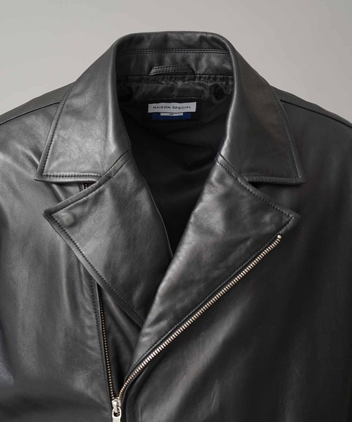 MAISON SPECIAL 革ジャン ライダース 「UNISEX」Sheep Leather