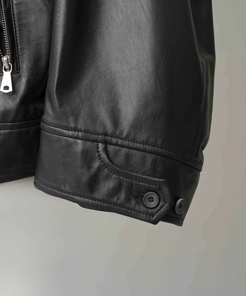 MAISON SPECIAL（メゾンスペシャル） 革ジャン ライダース 「UNISEX