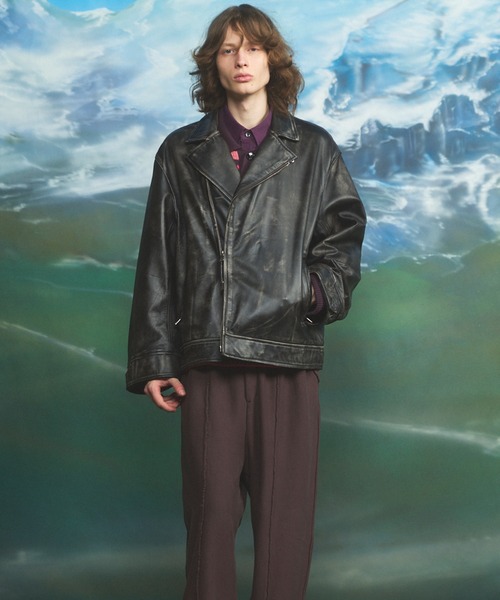 MAISON SPECIAL（メゾンスペシャル） 革ジャン ライダース 「UNISEX