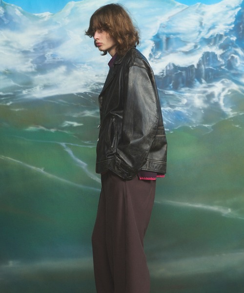MAISON SPECIAL（メゾンスペシャル） 革ジャン ライダース 「UNISEX