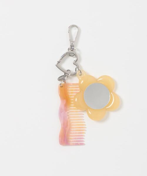 SMELLY（スメリー） キーホルダー ミラーコームセットキーチェーン