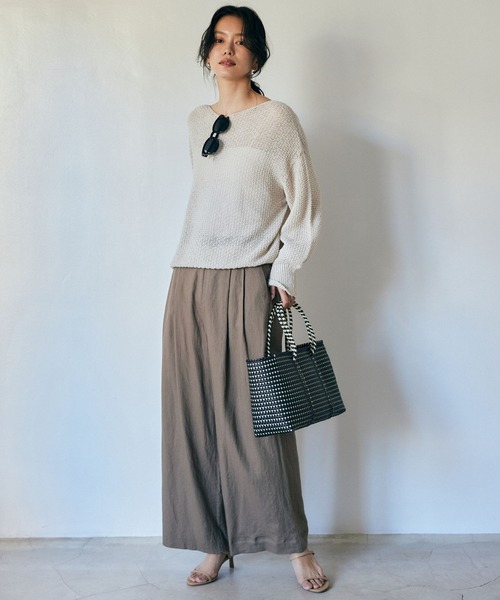 「BARNYARDSTORM」 パンツ M ベージュ レディース_画像3