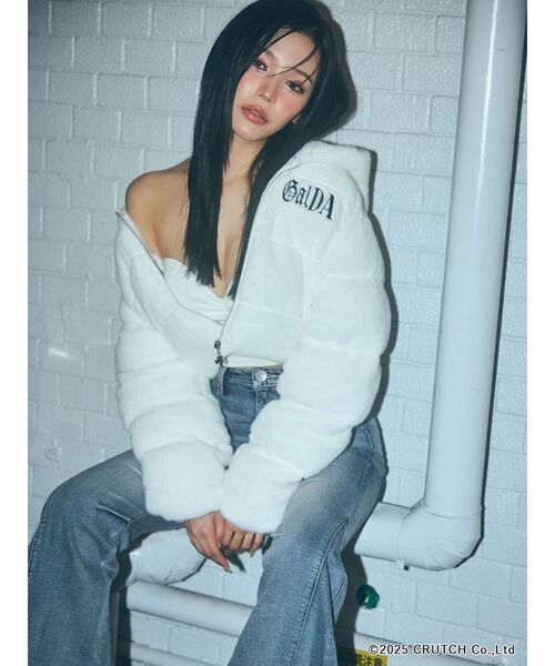 GYDA（ジェイダ） コート アウター GYDA×GALFY eco far super shor