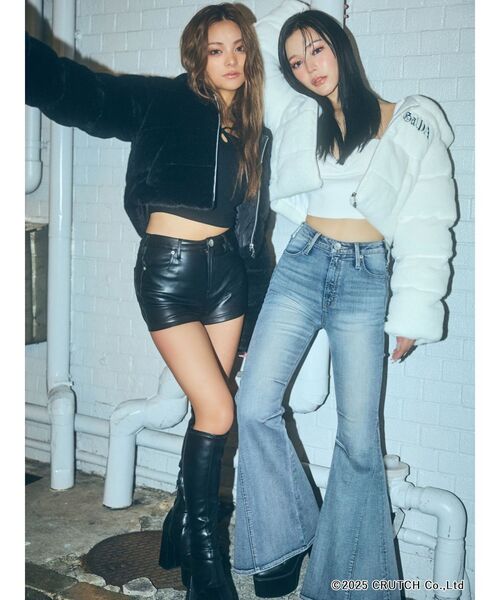 GYDA（ジェイダ） コート アウター GYDA×GALFY eco far superショート