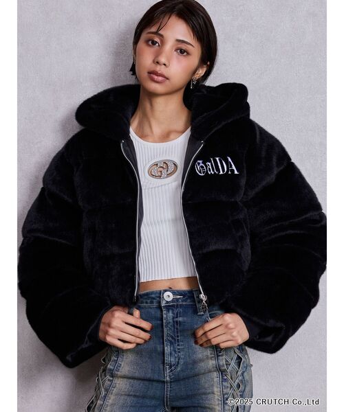 GYDA（ジェイダ） コート アウター GYDA×GALFY eco far super shor